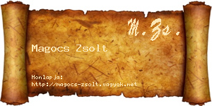 Magocs Zsolt névjegykártya